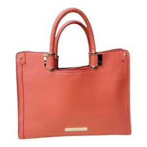 Ivanka Trump Crossbody Tote Oversized Coral